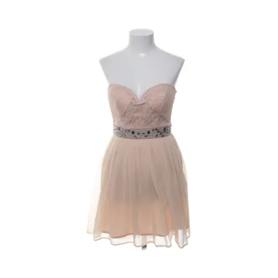 Cocktail dress (Beige) from Elise Ryan Polyester, Elastane, Cotton