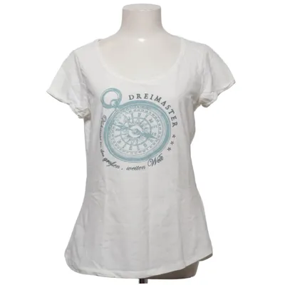 T-shirt (Hvid) fra Dreimaster Bomuld