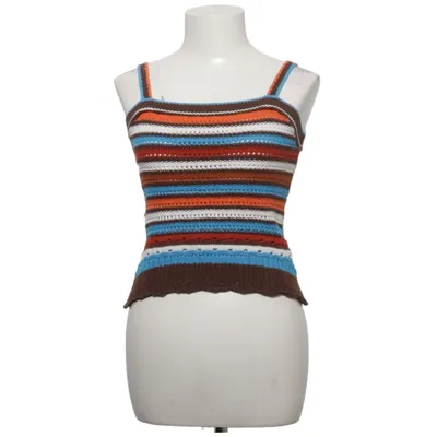 Tanktop (Blau, Braun, Mehrfarbig) von Page One Baumwolle, Polyamid