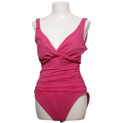 Badedragt (Pink) fra Lauren Ralph Lauren Elastan, Polyamid, Polyester