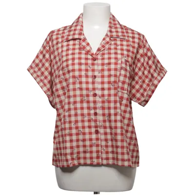 Kortärmad skjorta (Röd, Vit) från Phildar