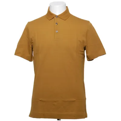 Pikétröja (Gul) från Boss Bomull, Silke