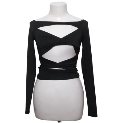 Crop top (Zwart) van Pitaya Elastaan, Polyester