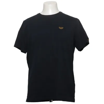 T-shirt (Blauw) van PME Legend Katoen, Elastaan