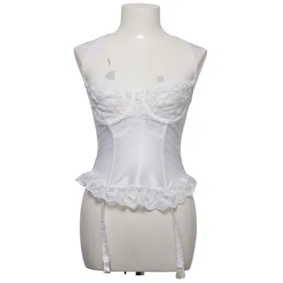 Korset (Hvid) Elastan, Nylon, Polyester