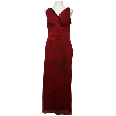 Långklänning (Röd, Svart) från Helline Polyester