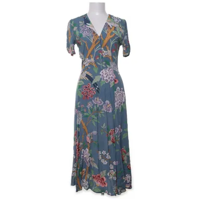 Maxi dress (Blue, Multicolored) from GP & J Baker x H&M Viscose