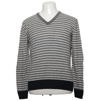 Pullover (Gray, Blue) from Andrea Fenzi Cashmere, Merino wool, Polyamide, Viscose