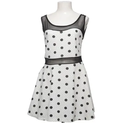Robe (Blanc, Noir) de Styleboom Élasthane, Polyester