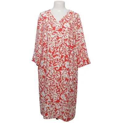 Jurk (Rood, Wit, Beige) van Comma Viscose