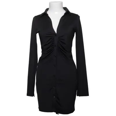 Shirt dress (Black) from NLY One Elastane, Polyester