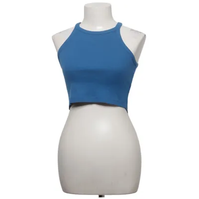 Tanktop (High Neck Crop Top) van NLY Trend Katoen, Elastaan, Polyester