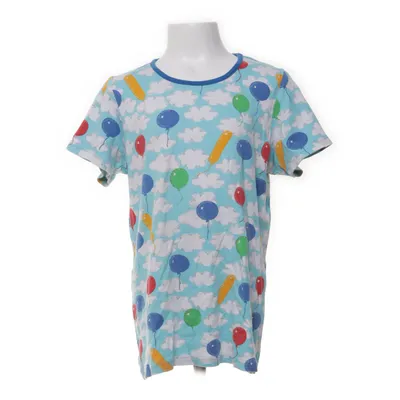 T-shirt (Blå, Flerfärgad) från Duns Ekologisk bomull