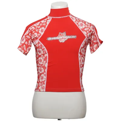 T-shirt de natation (Rouge, Blanc) de Maui Magic