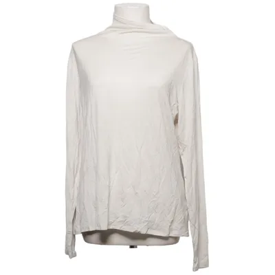 Langærmet t-shirt (Beige) fra H&M Elastan, Lyocell