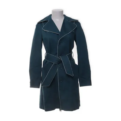 Trenchcoat (Turquoise) van WeSC Katoen