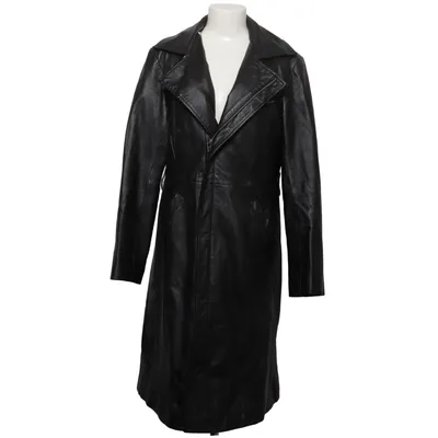 Läderkappa (Svart) från Kenvelo Skinn, Polyester