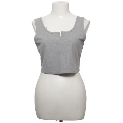 Crop top (Grå) fra Ardene Elastan, Økologisk bomuld, Genanvendt polyester