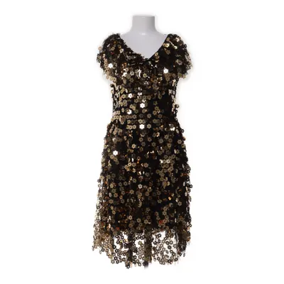 Cocktailklänning (Svart, Guldfärgad) från Y.A.S Polyester