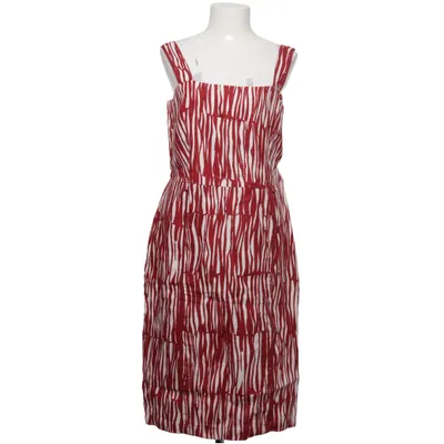 Jurk (Rood, Wit) van MaxMara Linnen