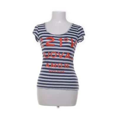 T-shirt (Blå, Vit, Orange) från 5 Preview Modal, Silke