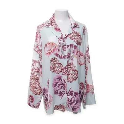 Blus (Turkos, Flerfärgad) från By Malina Collection Polyester