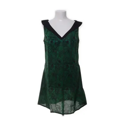 Klänning (Grön, Svart) från Nordlys Bomull