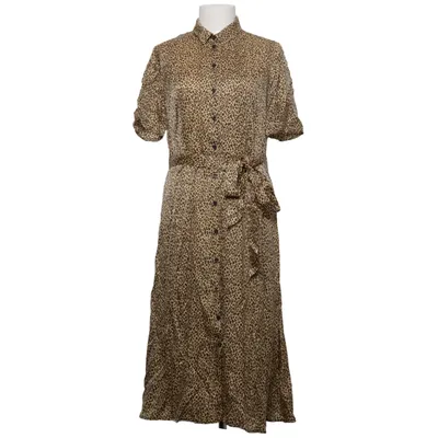 Shirt dress (Brown, Black) from Set Silk, Viscose