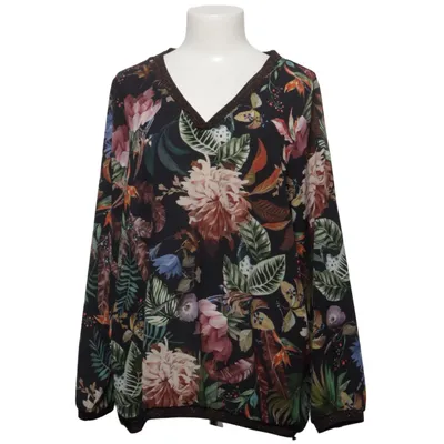 Bluse (Sort, Flerfarvet) fra Imagine Elastan, Polyester