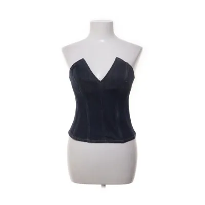 Corset (Blue) from Zara Cotton, Elastane