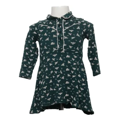 Jurk (Groen) van Petit Louie Elastaan, Viscose