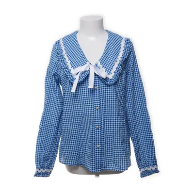 Blouse (Blue) from Cras Wool, Organic cotton