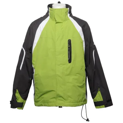 Ski jacket (Green, Gray, White) from Snowgear Elastane, Polyamide, Polyester