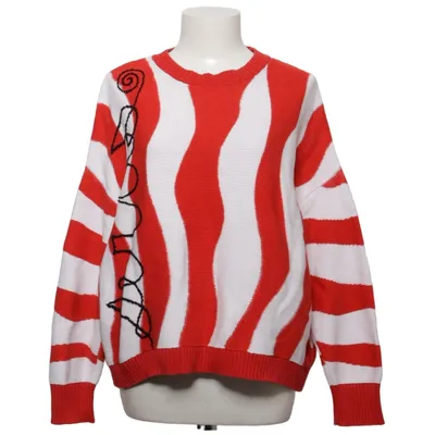 Sweater (Rød, Hvid) fra Desigual Bomuld, Viscose