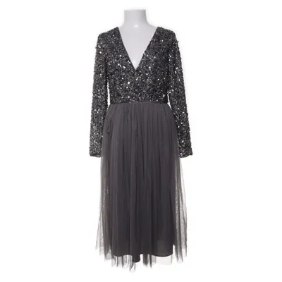 Evening gown (Gray) from Maya Deluxe Polyester