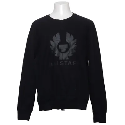 Collegetröja (Svart) från Belstaff Bomull, Elastan