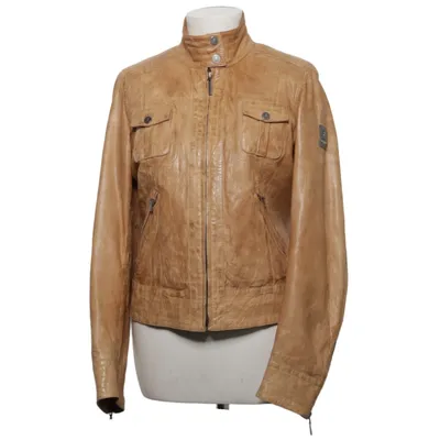 Leather jacket (9613) from Frieda & Freddies Leather, Polyester
