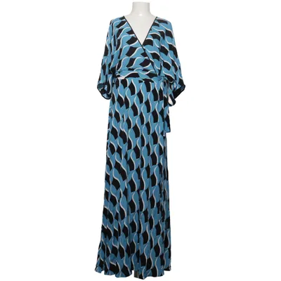 Maxi dress (Blue, Black, White) from Diane von Furstenberg Viscose