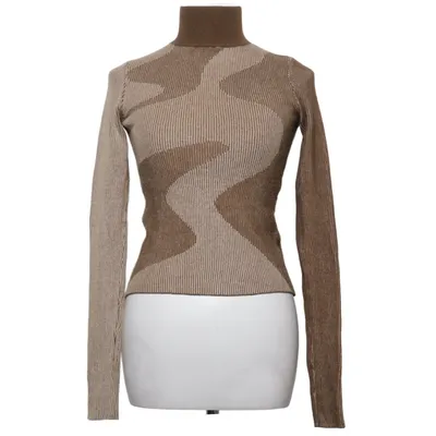 Polotröja (Beige, Brun) från NA-KD Polyamid, Viskos