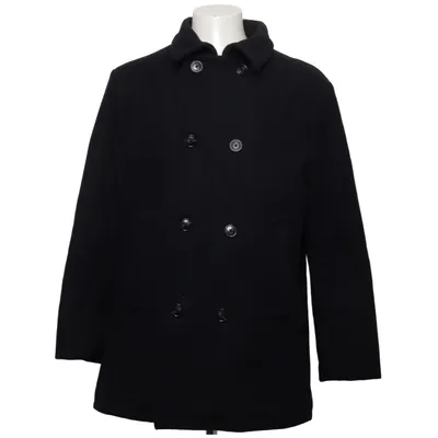Skepparkavaj (Blå) från Neuw Polyester, Ull