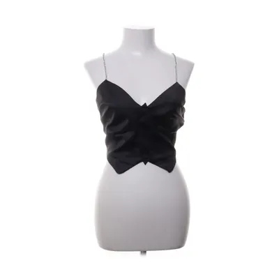 Crop top (Sort) fra FB Sister Bomuld, Elastan, Polyester