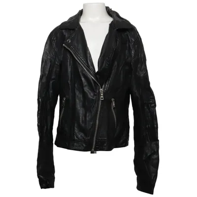 Bikerjacka (Svart) från Girls United Polyester, Polyuretan, Viskos