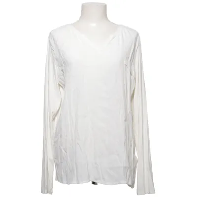 Blouse (Wit) van Flame Elastaan, Polyester, Viscose