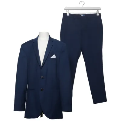 Jakkesæt (Blå) fra Jack & Jones Elastan, Polyester, Uld