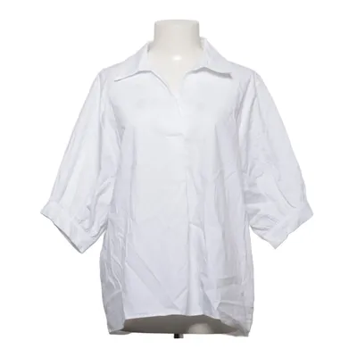 Blouse (White) from Tuscans Cotton, Elastane, Polyamide