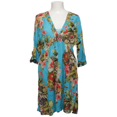 Klänning (Blå, Flerfärgad) från TurQuoise Bomull