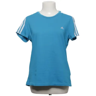 T-shirt (Blauw) van Adidas Katoen, Elastaan, Polyester