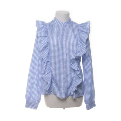 Blouse (Blue, White) from Kilky Polyester
