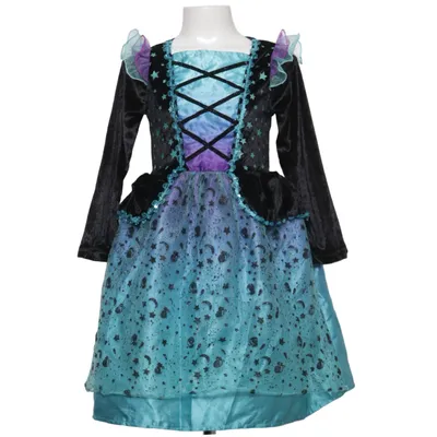 Maskeradkläder (Blå, Svart, Flerfärgad) från Smiffy's Polyester