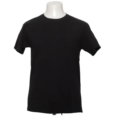 T-shirt (Zwart) van Hanes Katoen